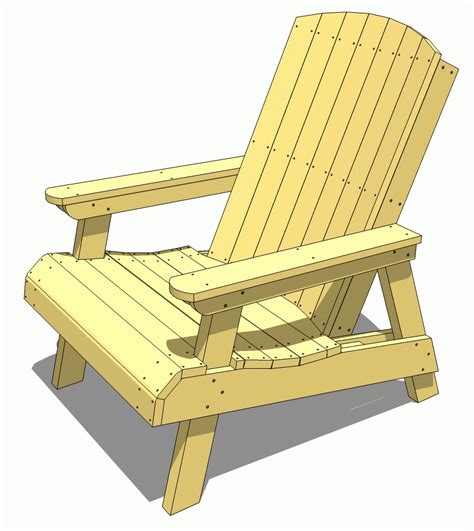 woodworking plans for adirondack chairs